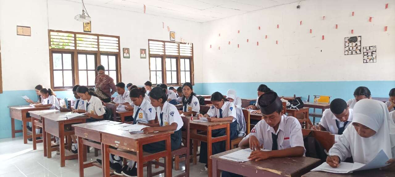 Tes Tertulis Pada Seleksi Calon Murid Baru SMA PGRI DOBO tahun pelajaran 2025/2025